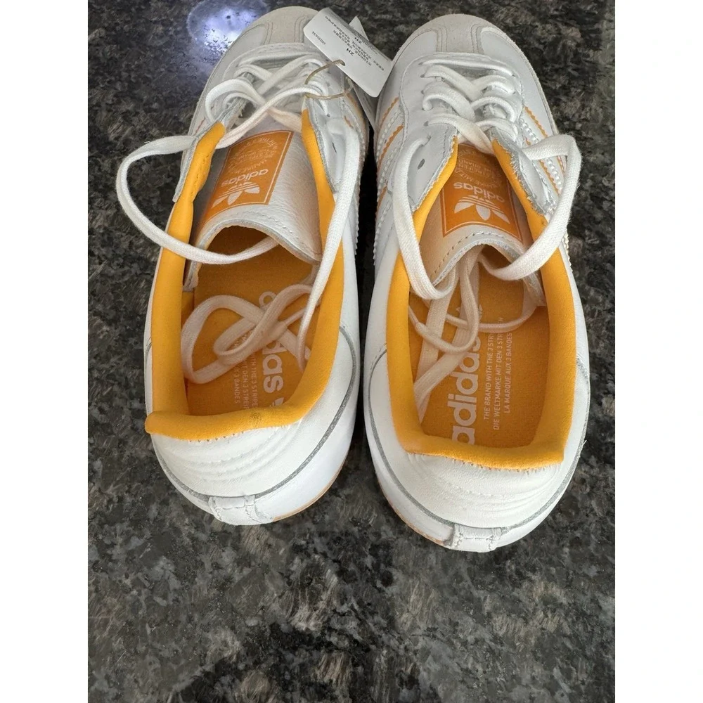 Adidas Samba OG IH5582 Sneakers US Men's 7 White 3-Stripes Leather Shoes IH5582